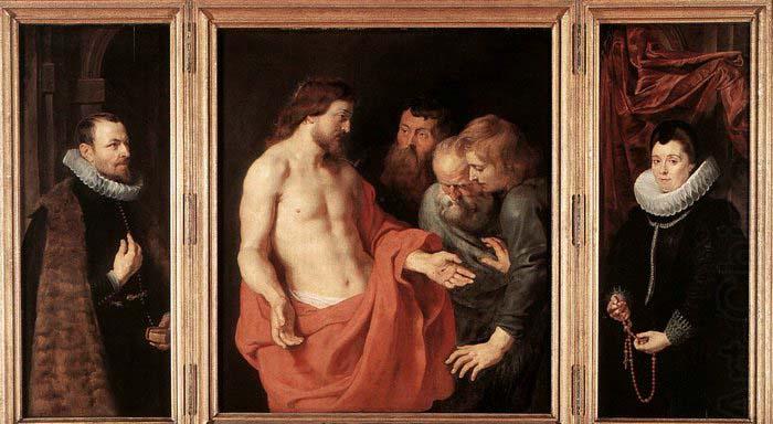 The Incredulity of St Thomas, RUBENS, Pieter Pauwel